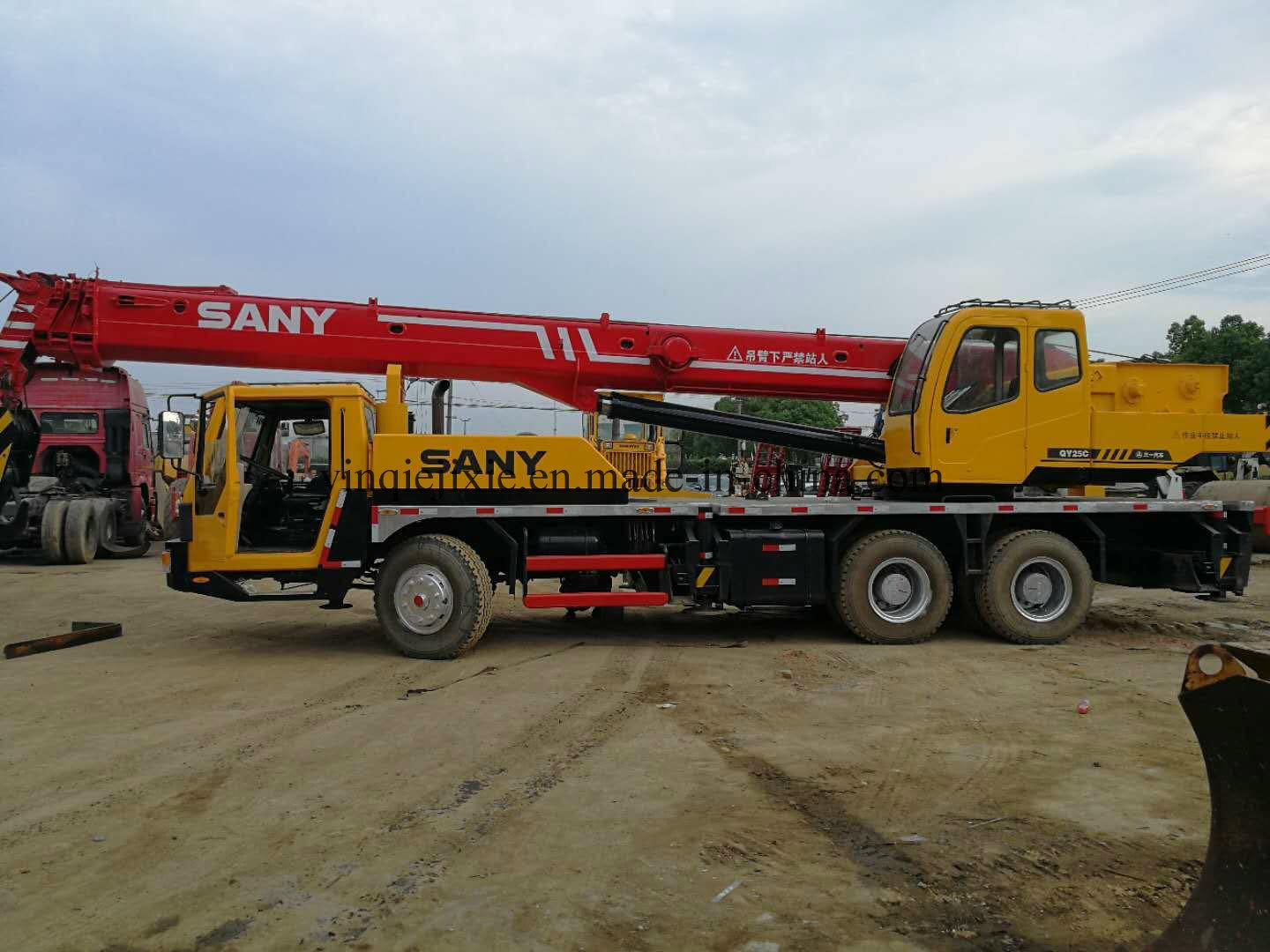 Chine 
                Utilisé Sany QY25c Camion grue pour la vente, d′occasion Sany 25t Crane en bon état
             fournisseur
