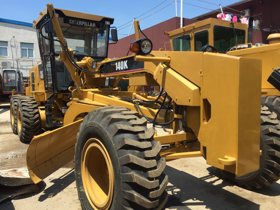 Used/Secondhand Cat 140K Motor Grader Original USA with Good Condition in Low Price