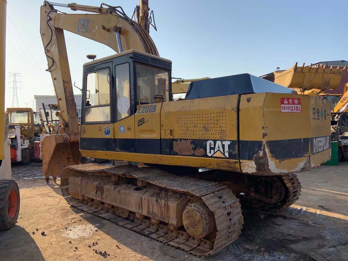 Used/Secondhand Cat E200b Excavator with Good Condition Low Price