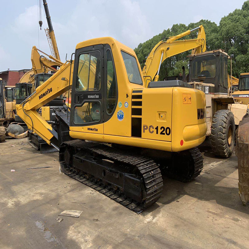 Used/Secondhand Japan Komatsu PC120/PC120-6 Excavator with Good Condition High Quality