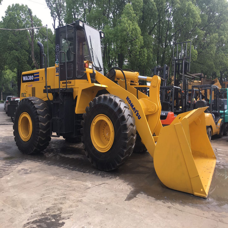 
                Super에서 저렴한 가격으로 중고/중고품 Komatsu W380 휠 로더 중국 정직한 판매 공급업체
            