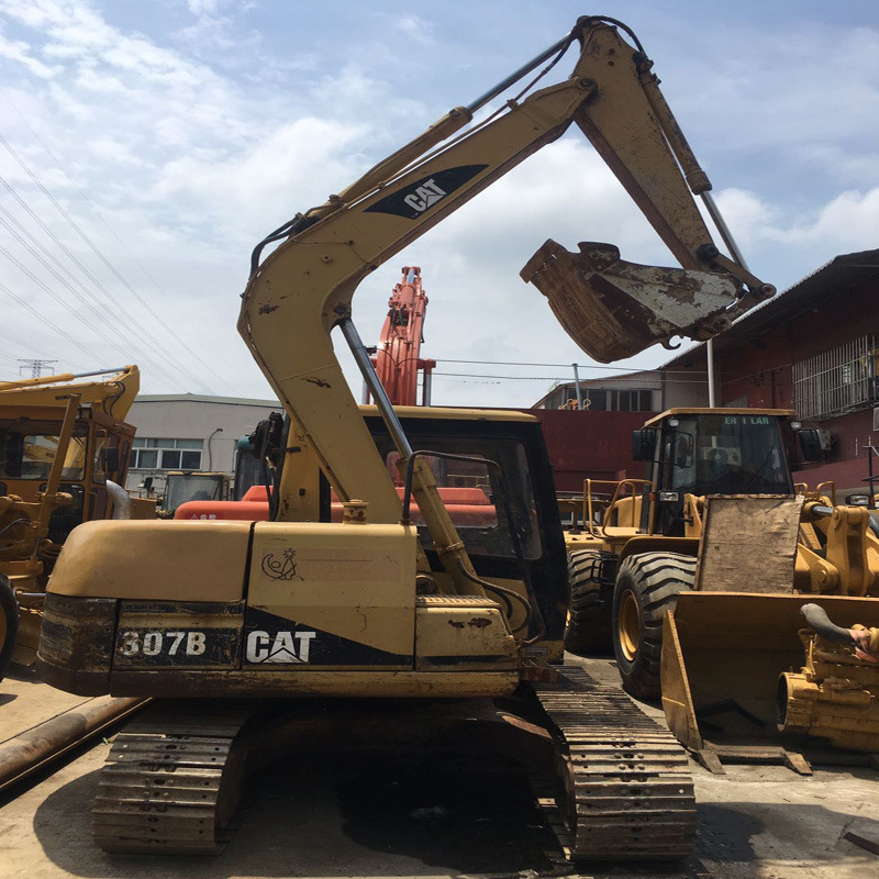 Used/Secondhand Original Cat 307b Crawler Excavator 7t with Perfect Condition From Super T Rust Supplier for Sale