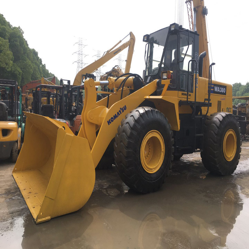 
                중고/중고품 일본 Komatsu Wa380/W380-3 휠 로더가 좋은 상태로 제공됩니다 저렴한 가격에 판매
            