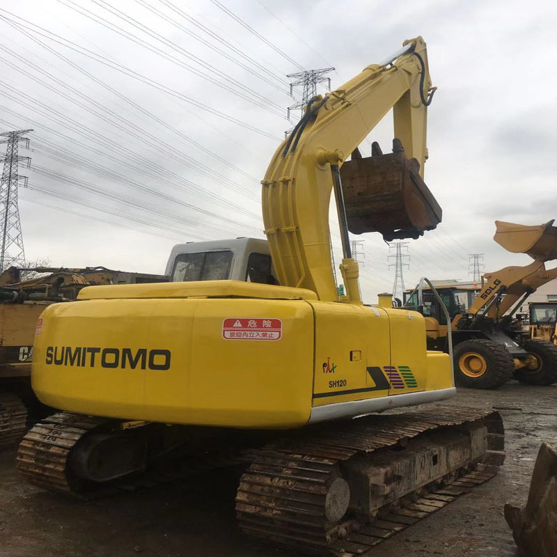 Used, Secondhand Original Japan Sumitomo Sh120/S120 Crawler 12t Excavator From Super Chinese Genuine Supplier for Sale