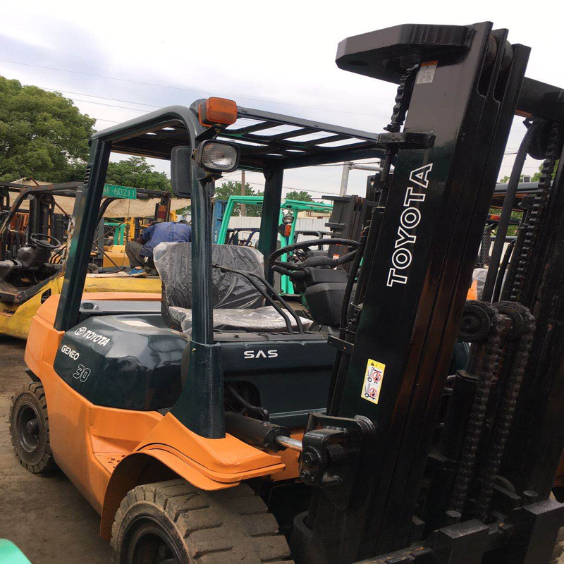 Used/Secondhand Original Toyota 7fd30 3t/2.5t/3t/5t Forklift From Super China Big Supplier in The Lowest Price for Sale