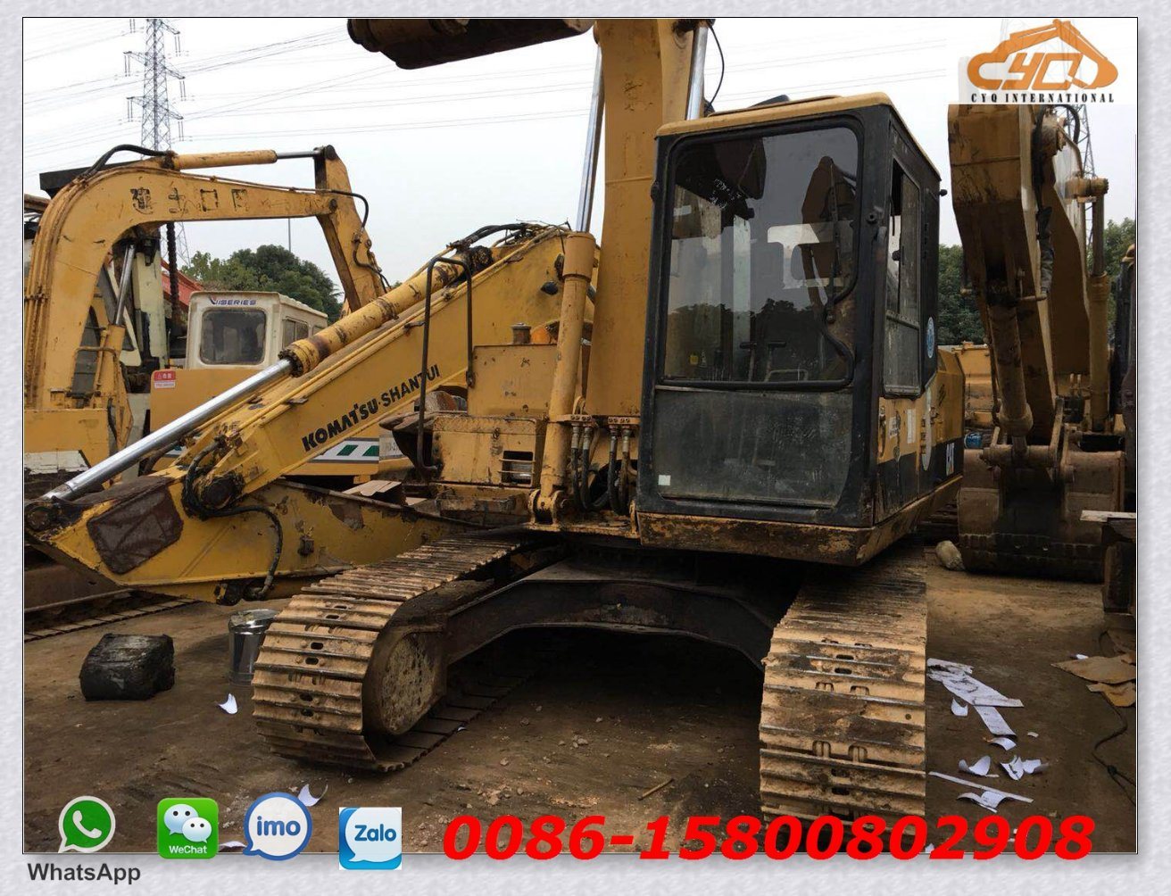 Used Small Excavator Cat E120b Mini Excavator for Sale