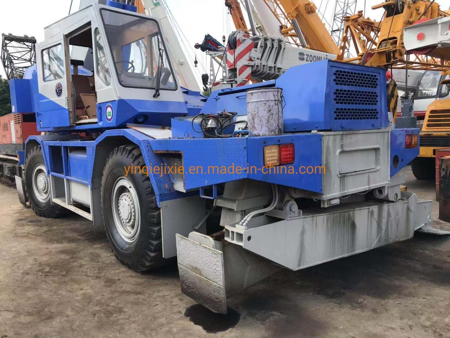 Chine 
                Utilisé Tadano 35t utilisé un terrain accidenté de Grue Grue Tadano Tr-350m250e tr tr tr500EX500E Crane Kato KR KR25H50H SS500 pour la vente de grue
             fournisseur