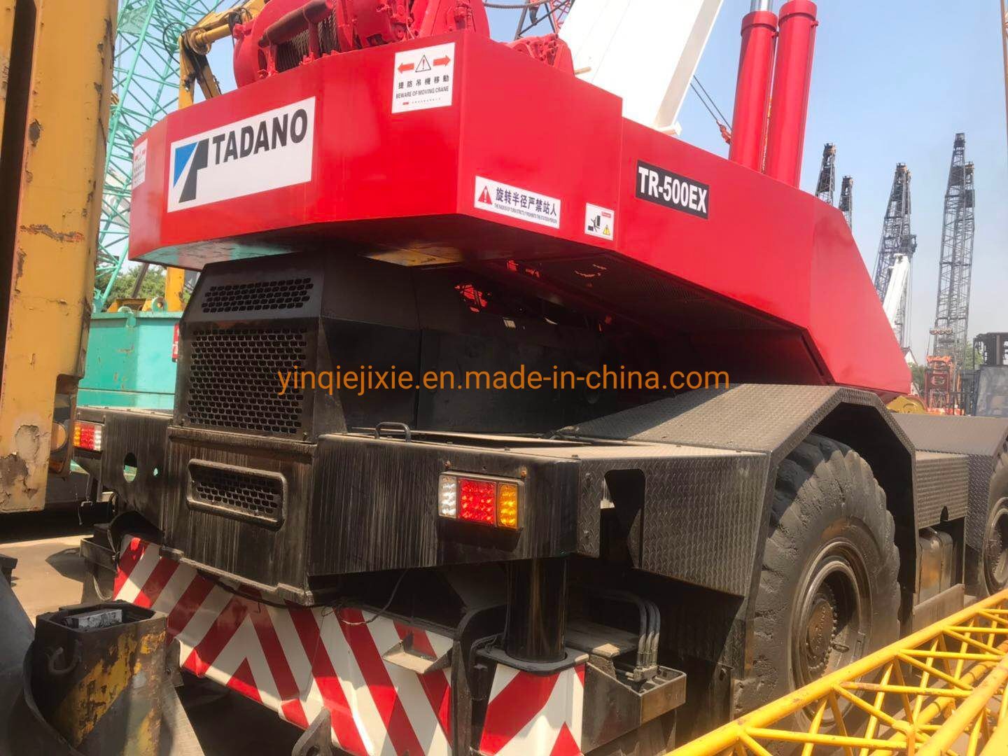 Used Tadano 50t Rough Terrain Crane Used Tadano Tr-500ex Crane, 6 Jibs