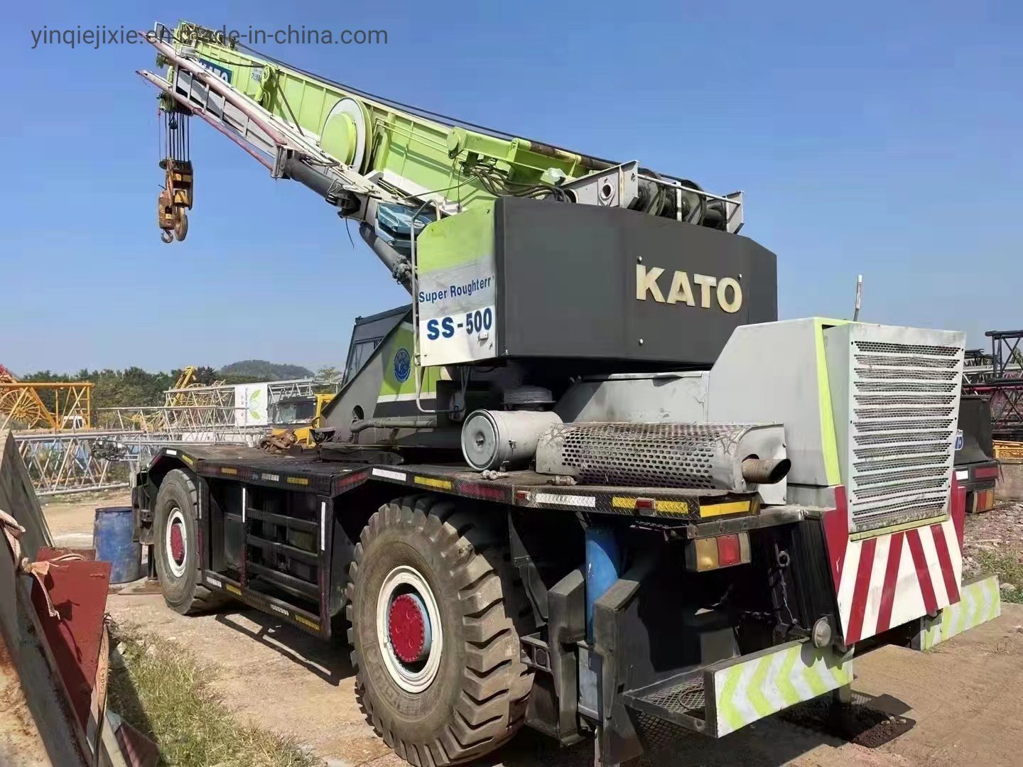 Used Tadano Tr350m 35ton Rough Terrain Crane Kato Kr-45h