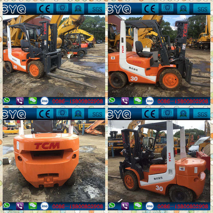 Cina 
                Used TCM 3t Forklift TCM FD30 Forklift for sale
             fornitore