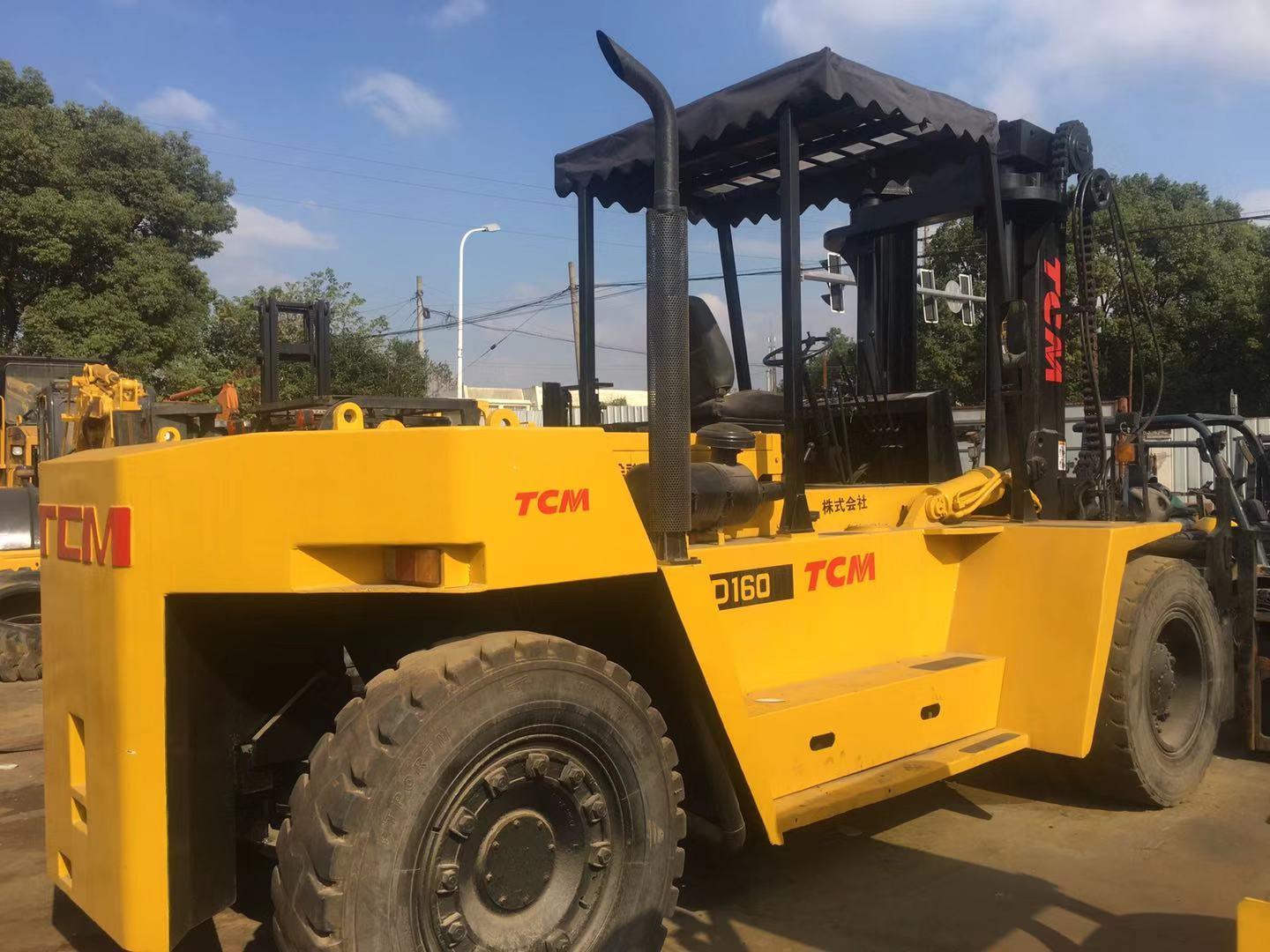 Used Tcm Fd 160 Forklift, Secondhand Tcm 16t Forklift in Good Condition