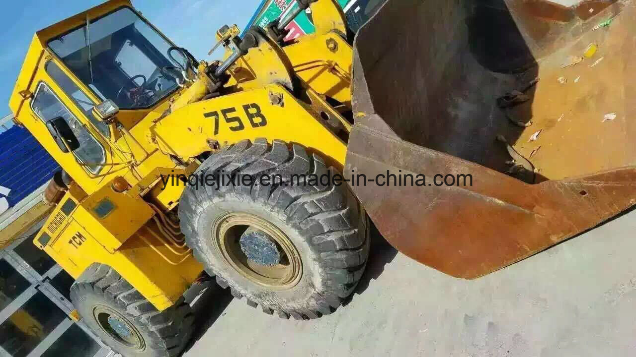 
                Used Tcm Wheel Loader Tcm 75b Payloader Komatsu Loader Cat Wheel Loader
            