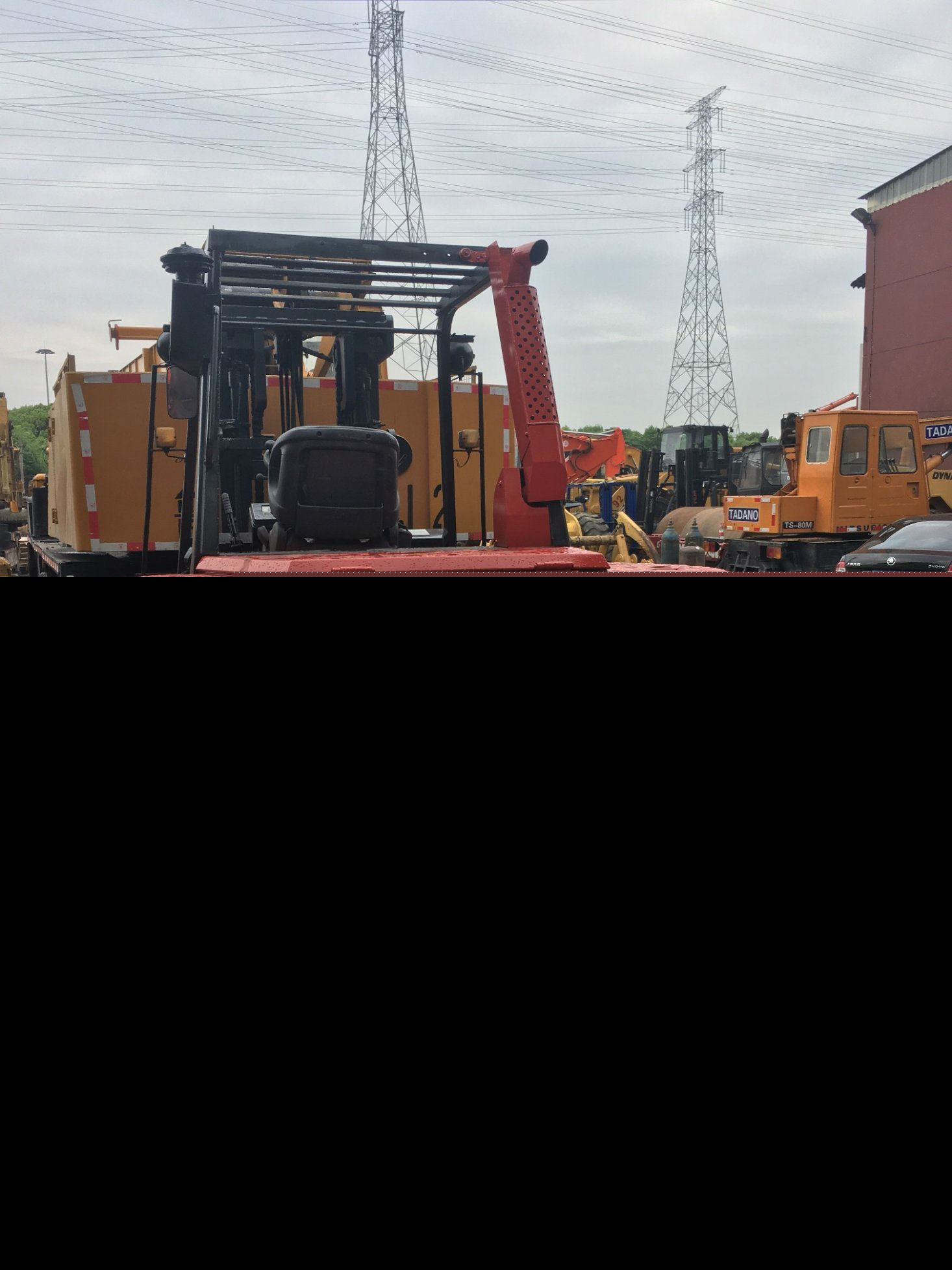 Used Toyota 70 7 Tons Forklift, Secondhand Toyota 7 Tons Forklift for Sale