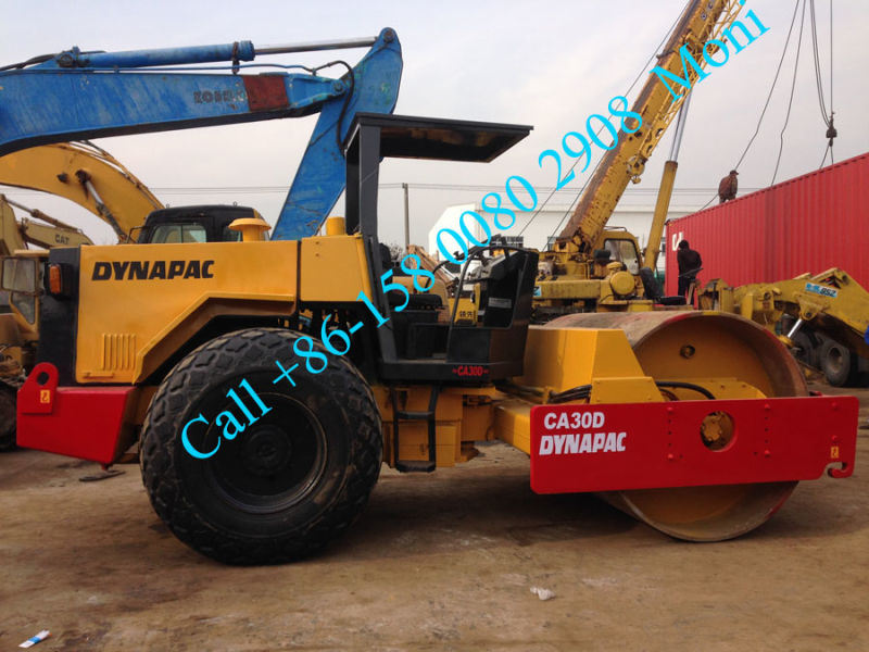 Used Vibratory Roller Dynapac Ca30 Road Roller, Used Construction Machinery for Sale