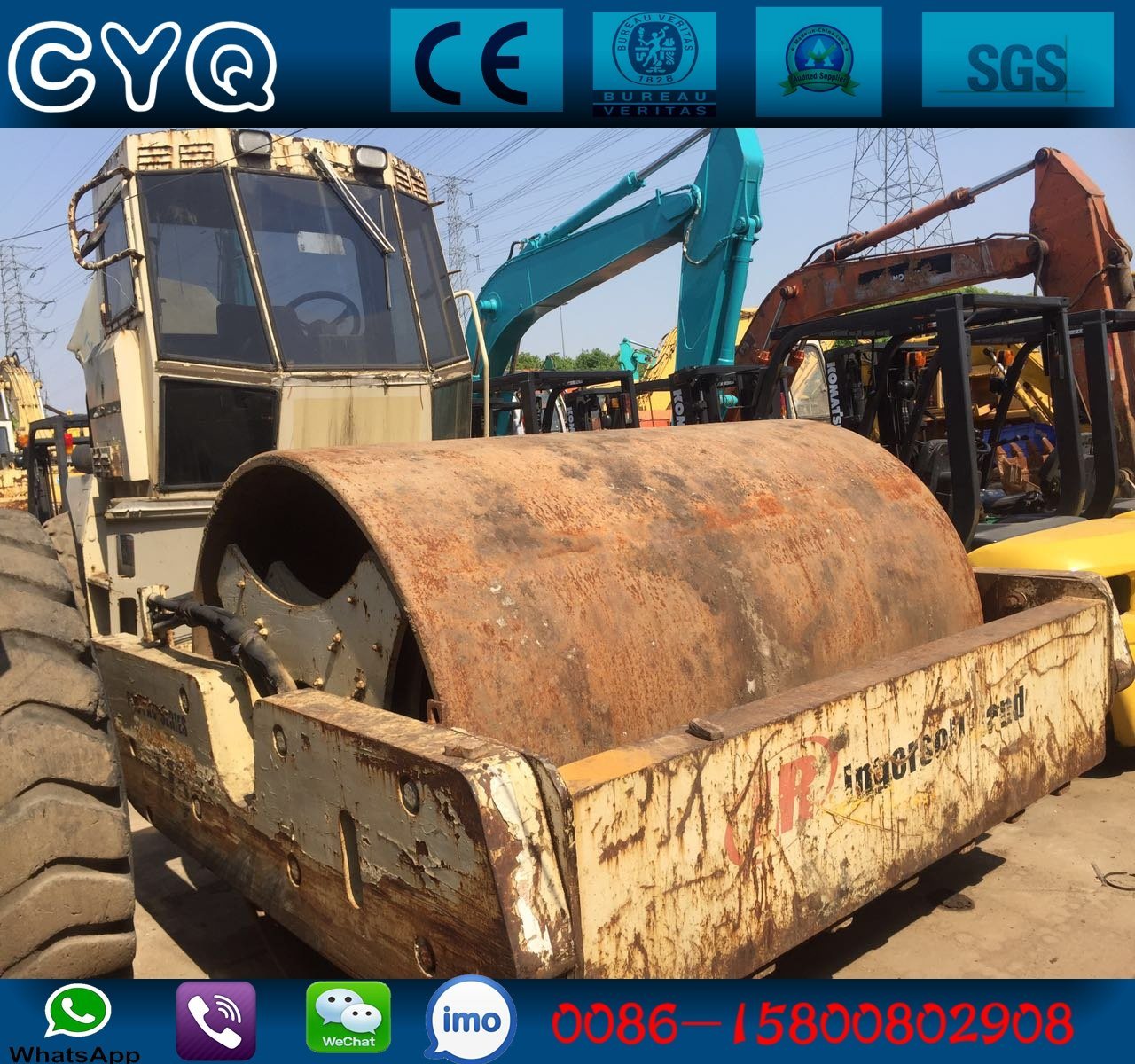 Used Vibratory Roller Ingersoll Rand SD150d for Sale