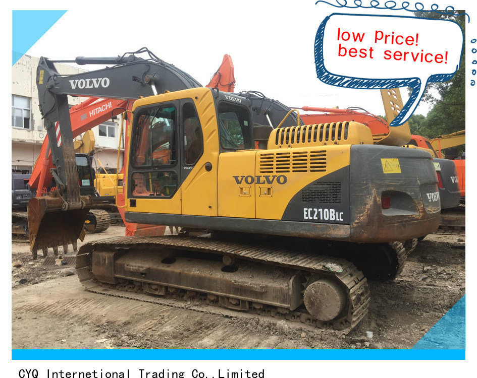 Used Volvo Ec210blc Crawler Excavator for Sale, Volvo 210blc, 21t Used Excavator 90% for Sale