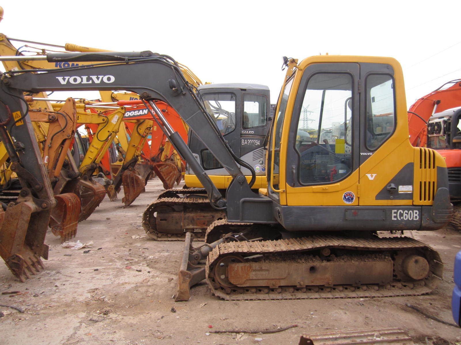 Used Volvo Mini Excavator Volvo Ec55 Mini Excavator for Sale