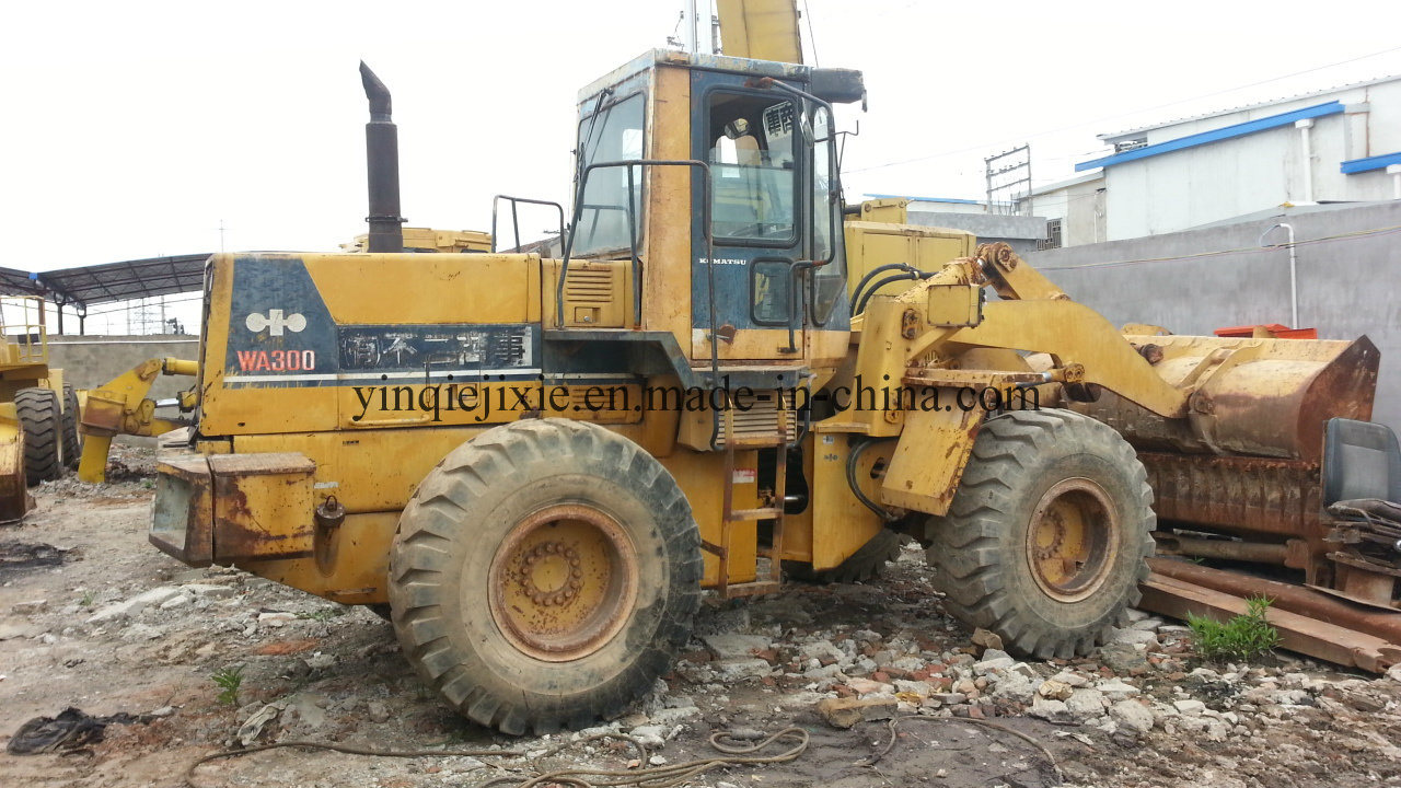 Used Wa300-1 Payloader, Secondhand Japan Wheel Loader Wa300 in Cheap Price for Sale