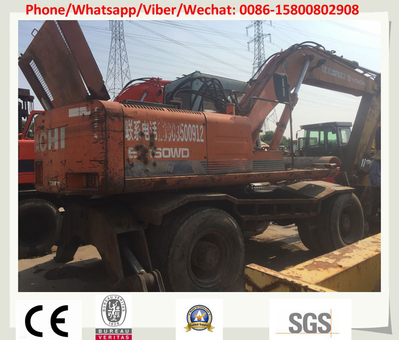 China 
                중고 휠 굴삭기 일본, Hitachi Ex160wd 제작
             supplier