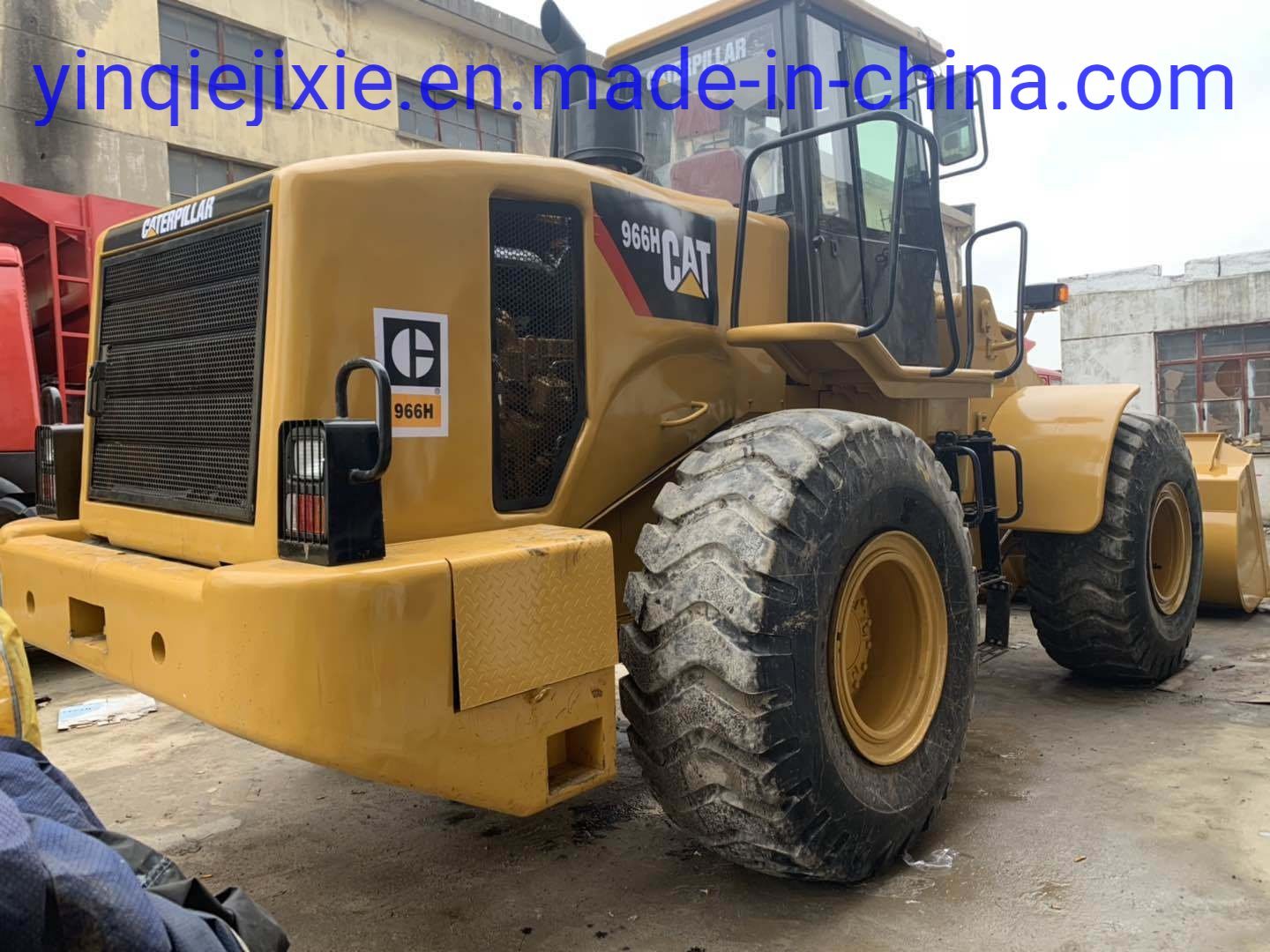 China 
                Usado carregadora de rodas Cat966h com o novo modelo, usado Payloader
             fornecedor