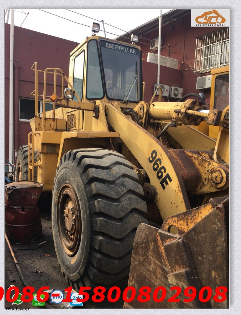 Used Wheel Loader Caterpillar 966e (Cat 966 loader)