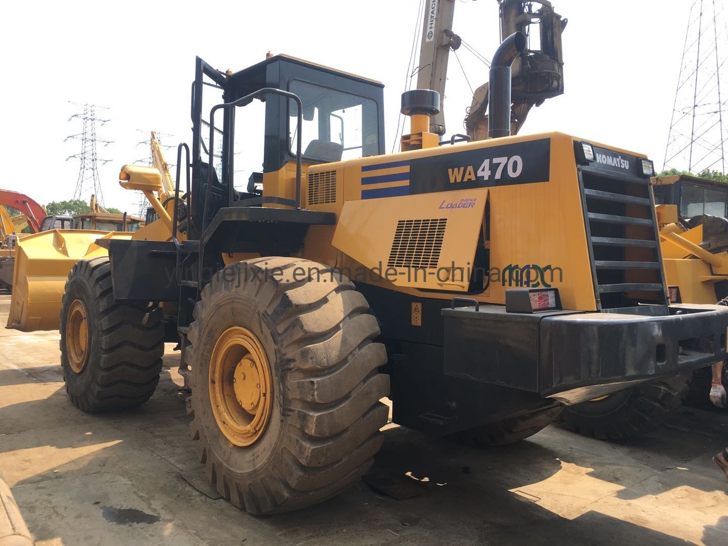 Used Wheel Loader Komatsu Wa470 Wheel Loader, Used Komatsu Wheel Loader Komatsu Wa380