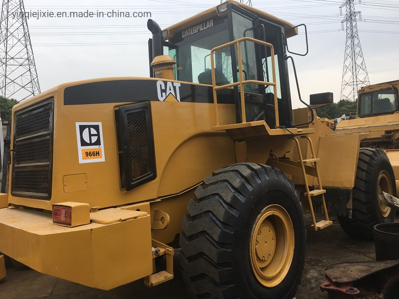 China 
                cargadora de ruedas usadas Caterpillar originales Cat966h para el registro de carga
             proveedor