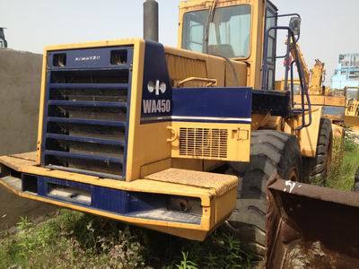 
                중고 휠 로더 W450은 Komatsu W450 로더를 사용했습니다
            