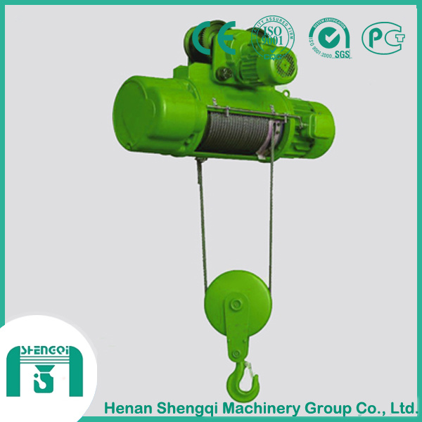 China 
                1 Ton Companyの価格電気ワイヤーロープ起重機
             supplier