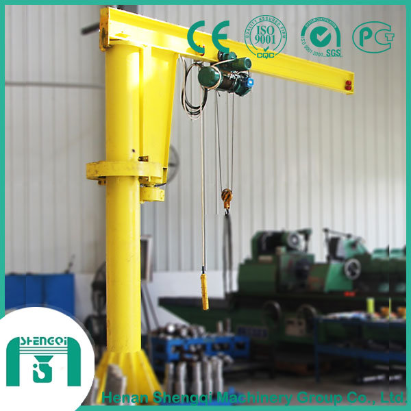 1 Ton Slewing Jib Crane Bz Type Floor Mounted Jib Crane