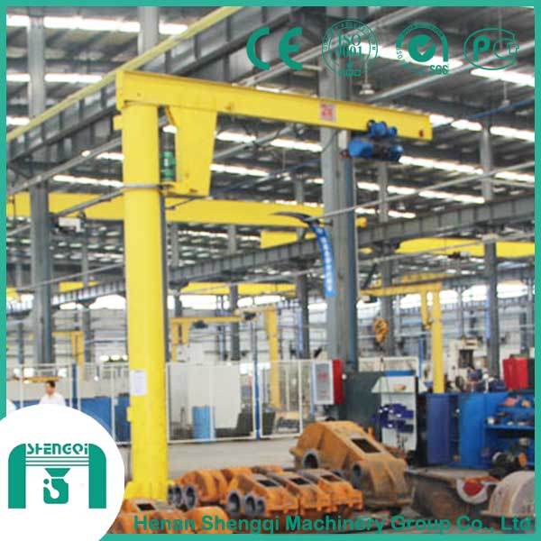 2 Ton Jib Crane with Electric Wire Rope Hoist