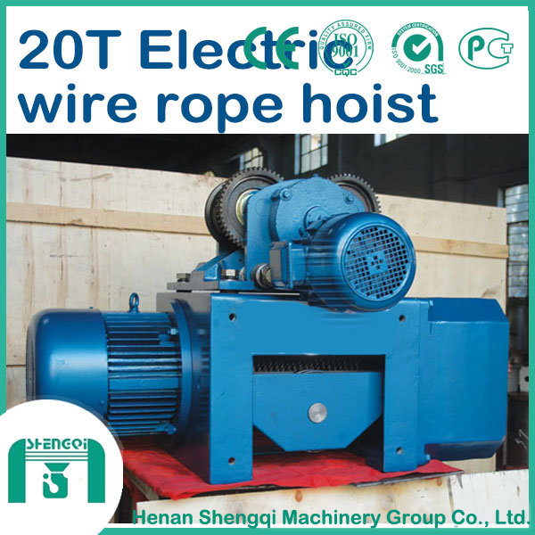 2016 CD-Md Model Wire Rope Electric Hoist 20 Ton