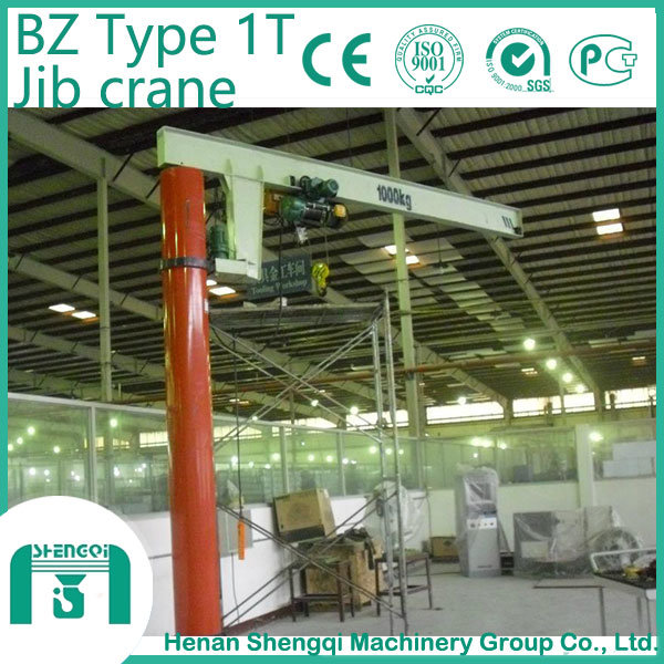 China 
                2016 elektrisches Hoist bewegliches BZ Type Jib Crane 1 Ton
             Lieferant