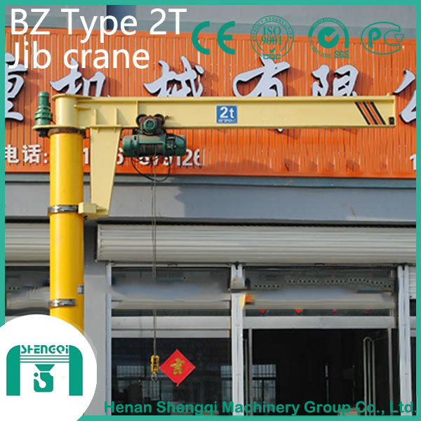 China 
                2016 schreiben elektrische Hebevorrichtung bewegliches BZ Kranbalken-Kran 2 Tonne
             Lieferant