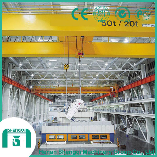 China 
                Hook Capacityの2016 Qd Model Overhead Crane 300/75 Ton
             supplier