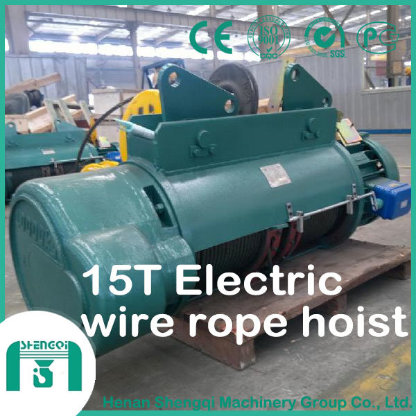 2016 Shengqi 15 Ton Electric Wire Rope Hoist