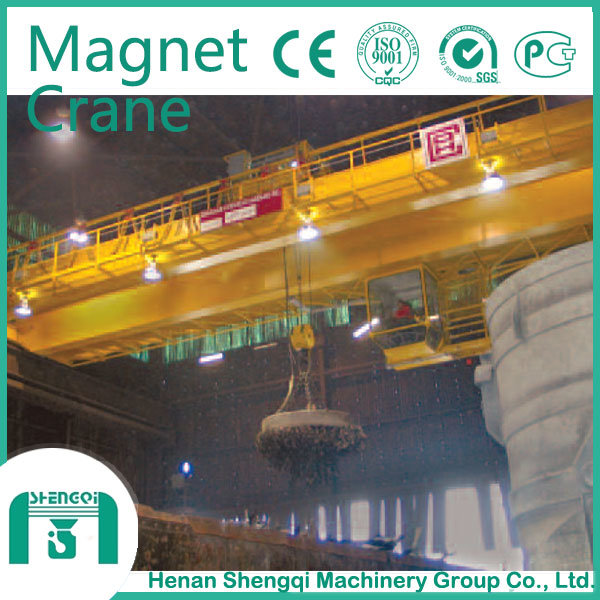 China 
                Tonnen-anhebender Magnet-Brückenkran 2016 des Shengqi Hersteller-5-50
             Lieferant