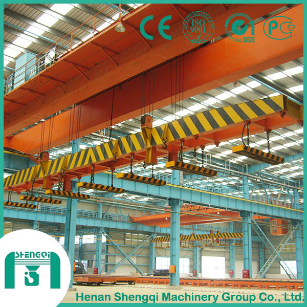 China 
                Stahldoppelt-Träger-obenliegend magnetischer Aufzug-Kran der fabrik-2016
             Lieferant