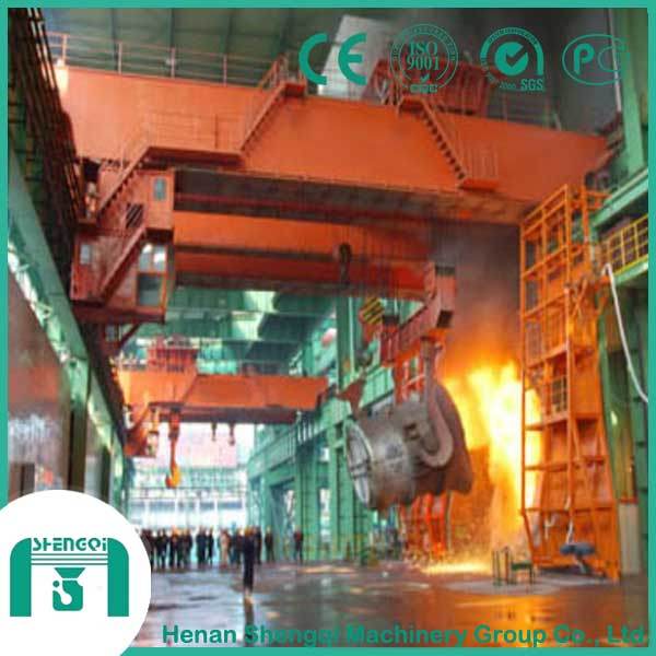 China 
                2016 Yz Overhead Crane for Foundry Cap. 160/32 Ton
             supplier