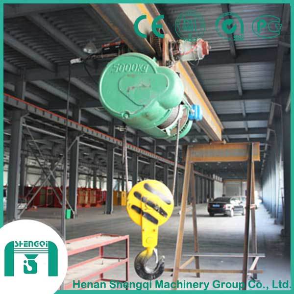5 Ton Electric Wire Rope Hoist for Single Girder Crane