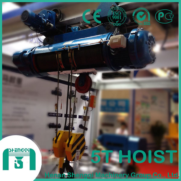 5 Ton Hoist CD&Md Type Wire Rope Hoist for Sale