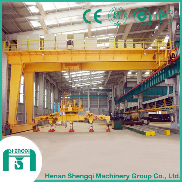 China 
                Bmh Model Double Girder Semi-Gantry Crane Capacity up to 50t
             supplier