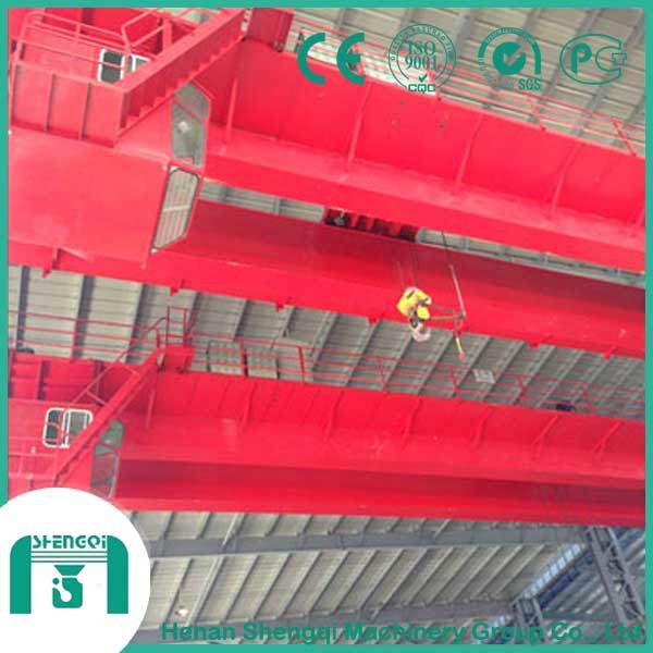 Double Girder Bridge Crane with Electric Trolley