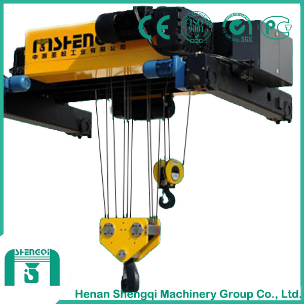 China 
                Double Girder Trolley with Double Hook
             supplier