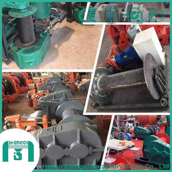 Electric Winch High Speed Different Tonnage Crane Electric Winch