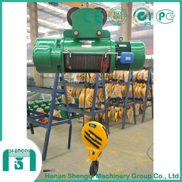 China 
                Electric Wire Rope Hoist for Single Girder Crane
             supplier