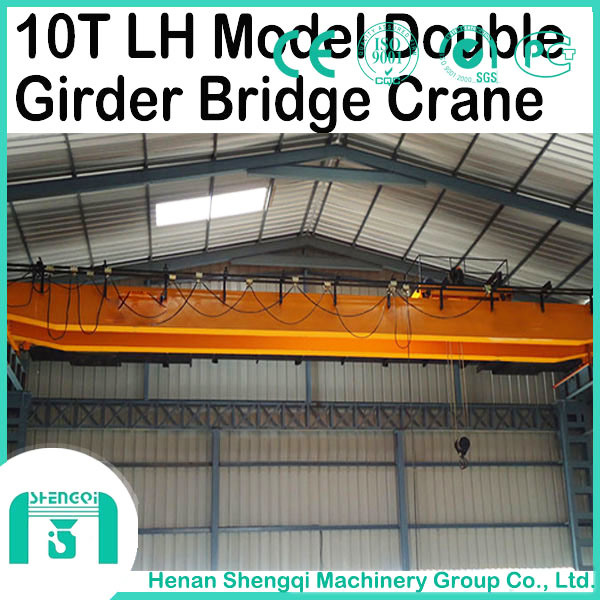Factory Price Lh Type Double Girder Hoist Crane for Sale