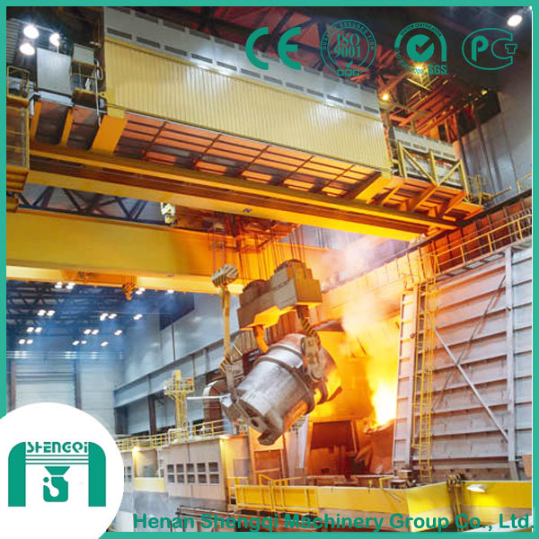 China 
                Viga doble de alta calidad de la Metalurgia puente grúa para talleres
             proveedor