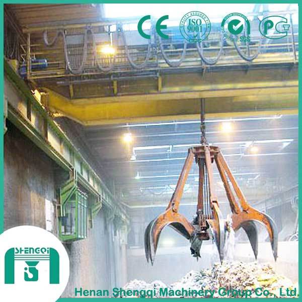 China 
                High Quality Qz Type Double Girder Overhead Crane with Grab
             supplier