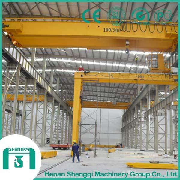 High Quality Two Girder Bridge Crane for Factory